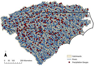 Assessing precipitation event characteristics throughout North Carolina derived from GPM IMERG data products